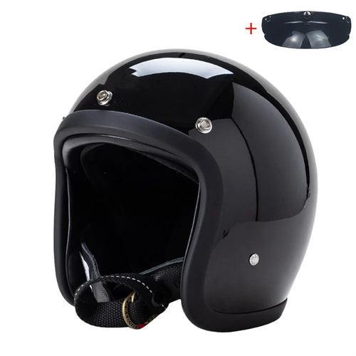TT&COCASCOS 500TX Vintage Motorcycle Open Face Helmet Japan Technology