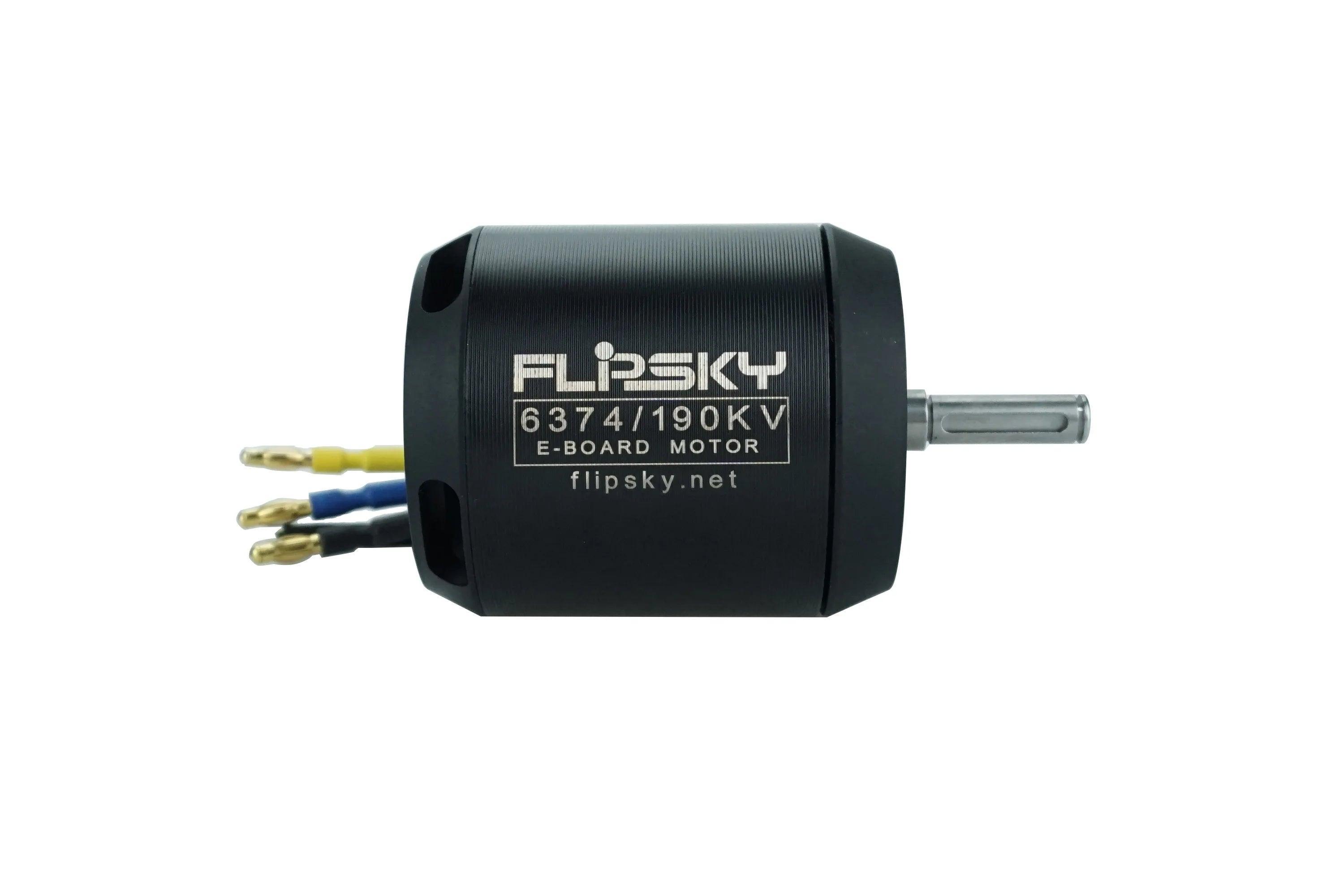 Flipsky 48v brushless dc motor 12S 6374 Belt Electric Skateboard Motor