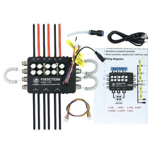Flipsky Fsesc 75300 84v High Current 350a Esc Base On Vesc With