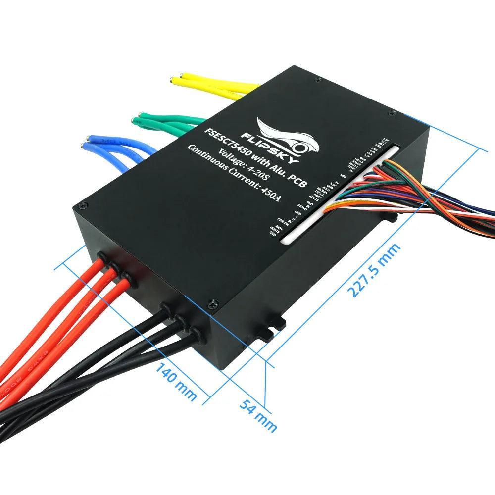 Flipsky FSESC 75450 84V High Current 450A ESC Base On Vesc With
