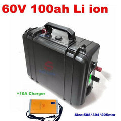 high quality lithium battery 60v 100Ah 200Ah Li-ion battery for