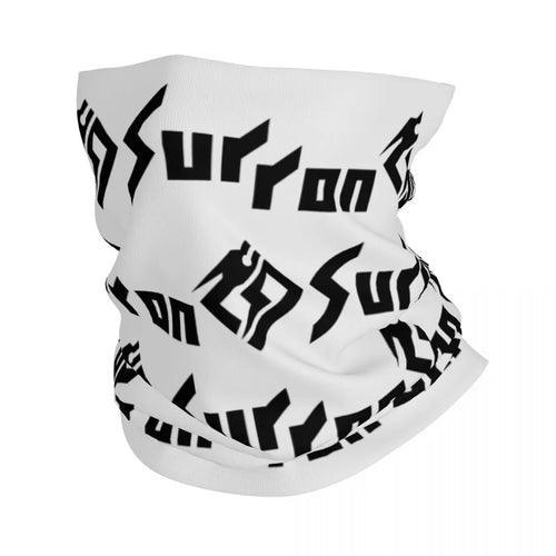 Sur Ron 2 Wht Sticker Motocross Bandana Neck Cover Printed Surron Wrap