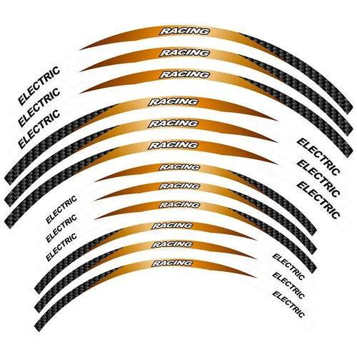 For SUR-RON SURRON Electrlc Bike Off Road Wheel Decals Tape Rim