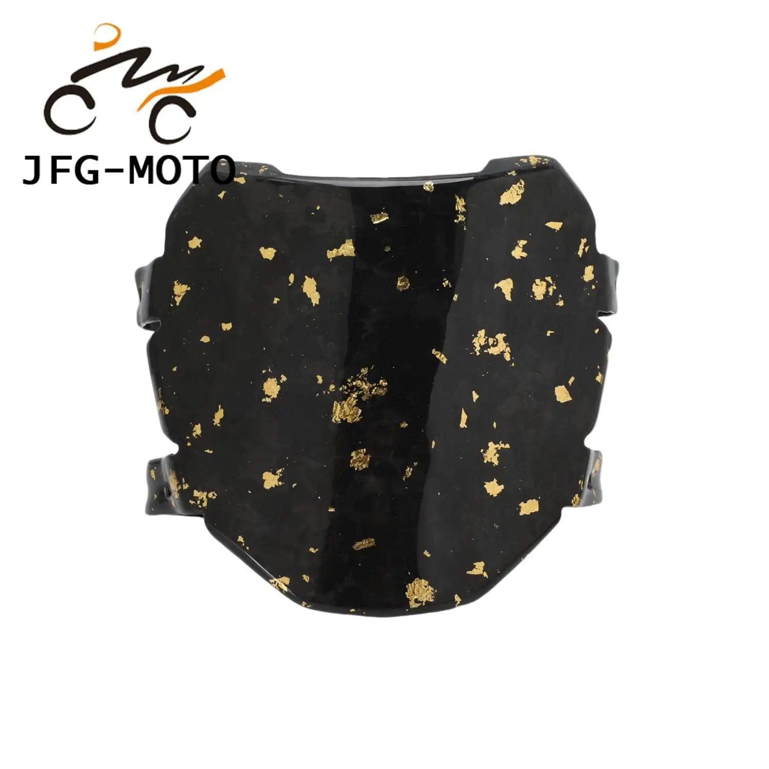 Motorcycle Accessories Front Number Plate Funparts Carbon Fiber Panel