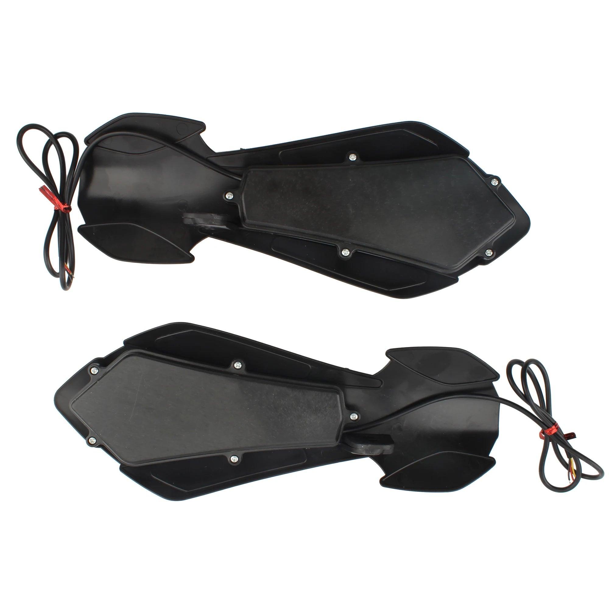 Motorbike Universal Handlebar Protector With LED Lights Motorcycle