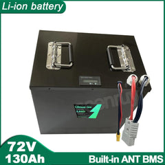 72V 130Ah Li ion With Charger Lithium Polymer Battery Pack  Perfect