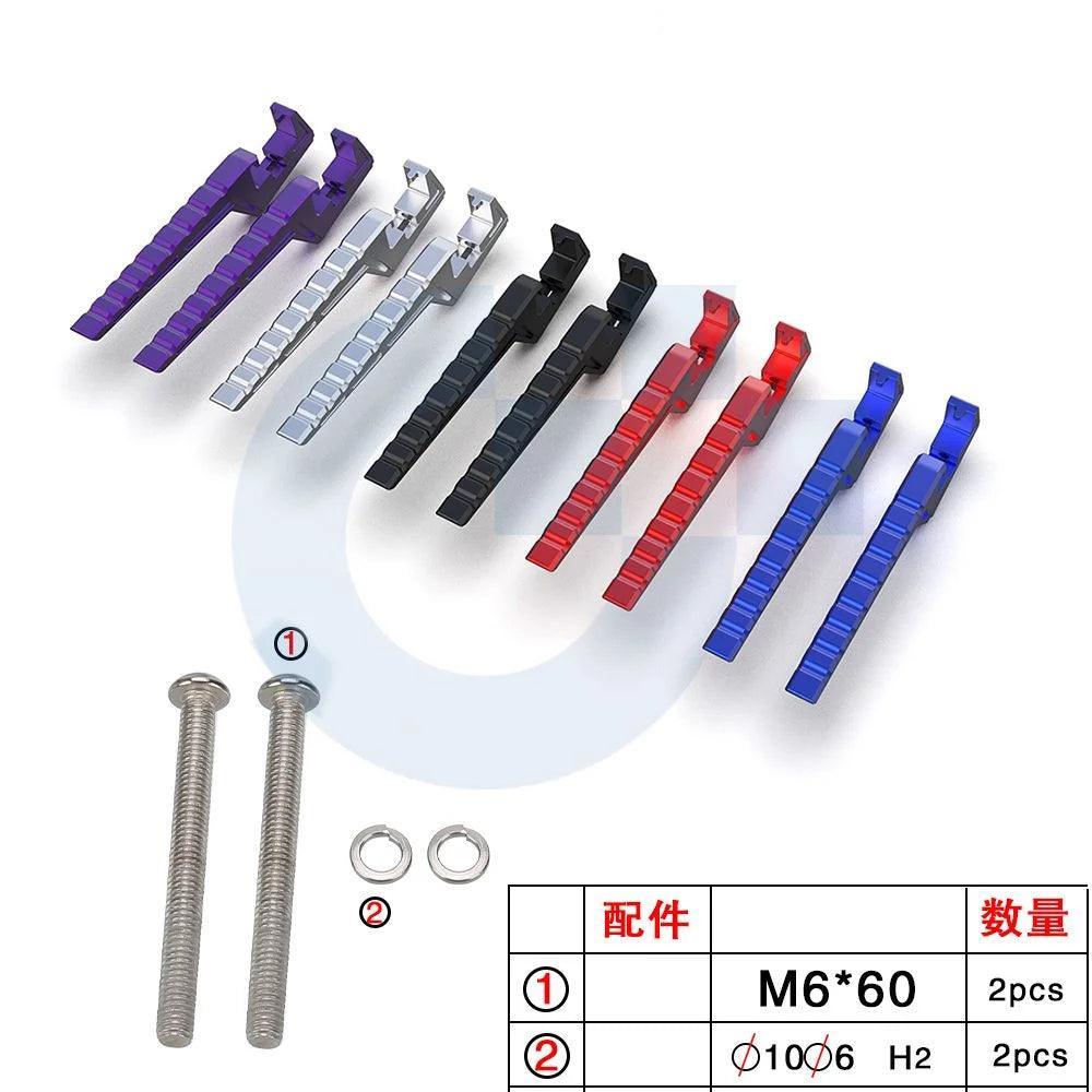 For Surron Passenger Foot Peg Extensions Extended Footpegs Motocross