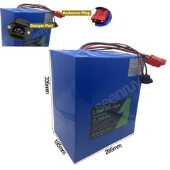 72V 80Ah Li-ion With Charger Lithium Polymer Battery Perfect For 5000W