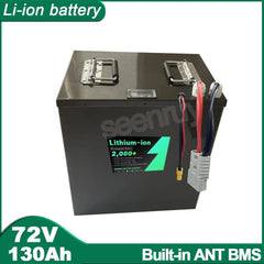 72V 130Ah Li ion With Charger Lithium Polymer Battery Pack  Perfect