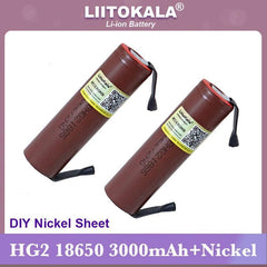 Liitokala 100% New HG2 18650 3000mAh Rechargeable battery 18650HG2