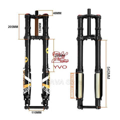 Fastace Electric Dirt bike Fork 26/27.5/29 Inch DH Hydraulic