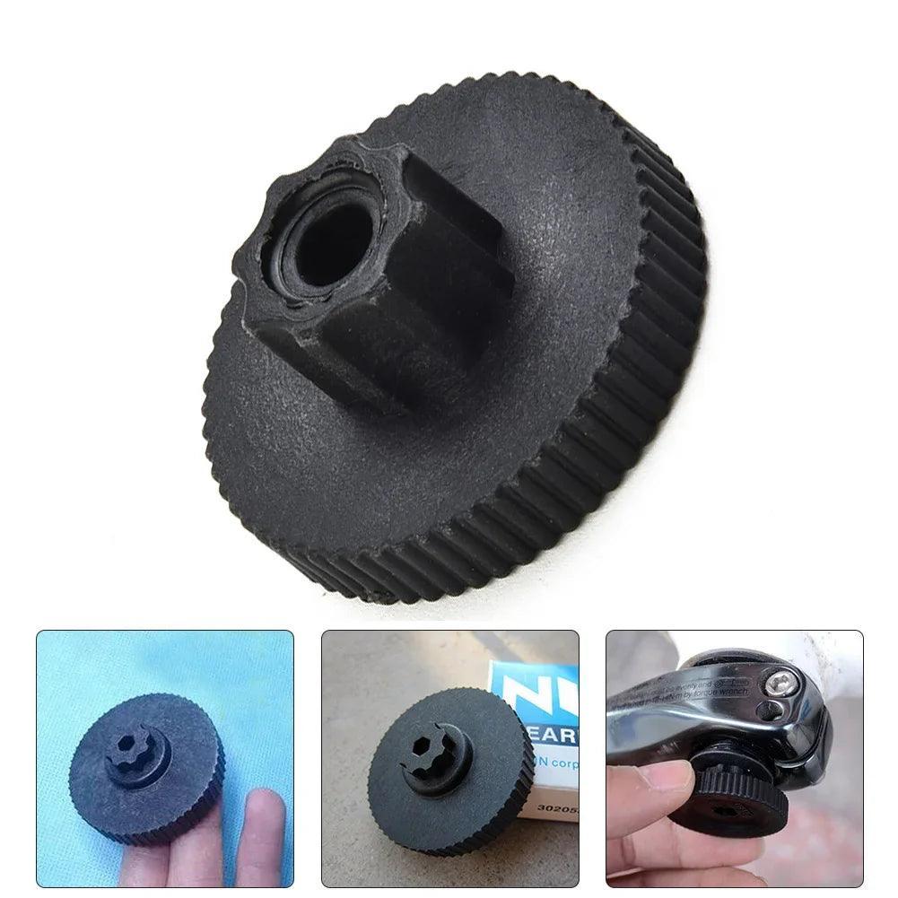 1pcs Crank Wrench Mountain Bike Black ABS Bicycles Crank Cap Removal