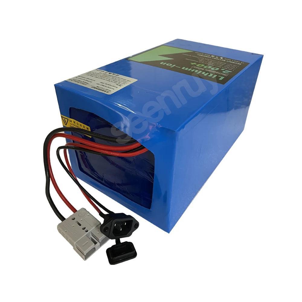 60V 40Ah 150A Li ion With Charger Lithium Polymer Battery Pack Perfect