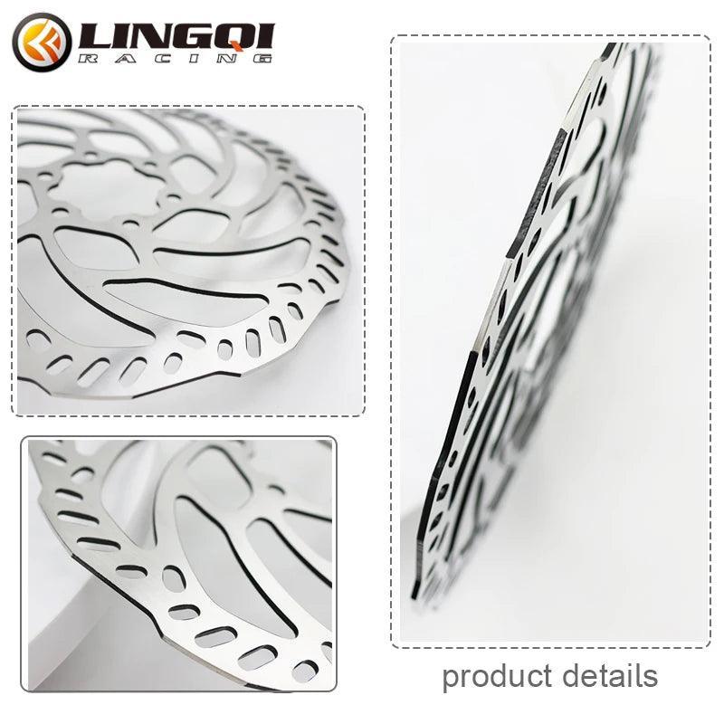 LingQi Dirt Bike Parts Motorcycle Electric Dirty Bike Front Brake Disc
