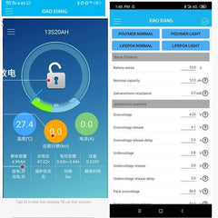 waterproof 72V 200Ah lithium ion battery li ion bluetooth BMS APP for