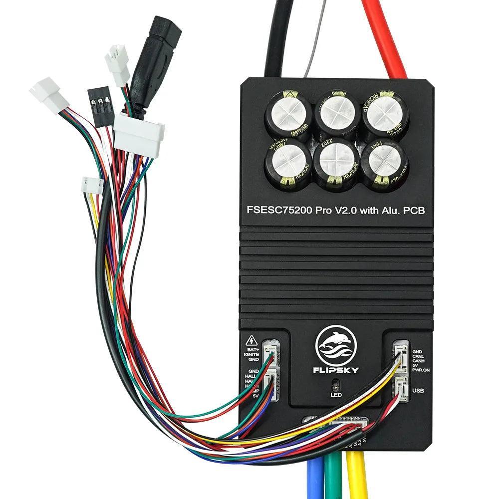 Flipsky 75200 Pro V2.0 With Aluminum Pcb Based On Vesc For Electric