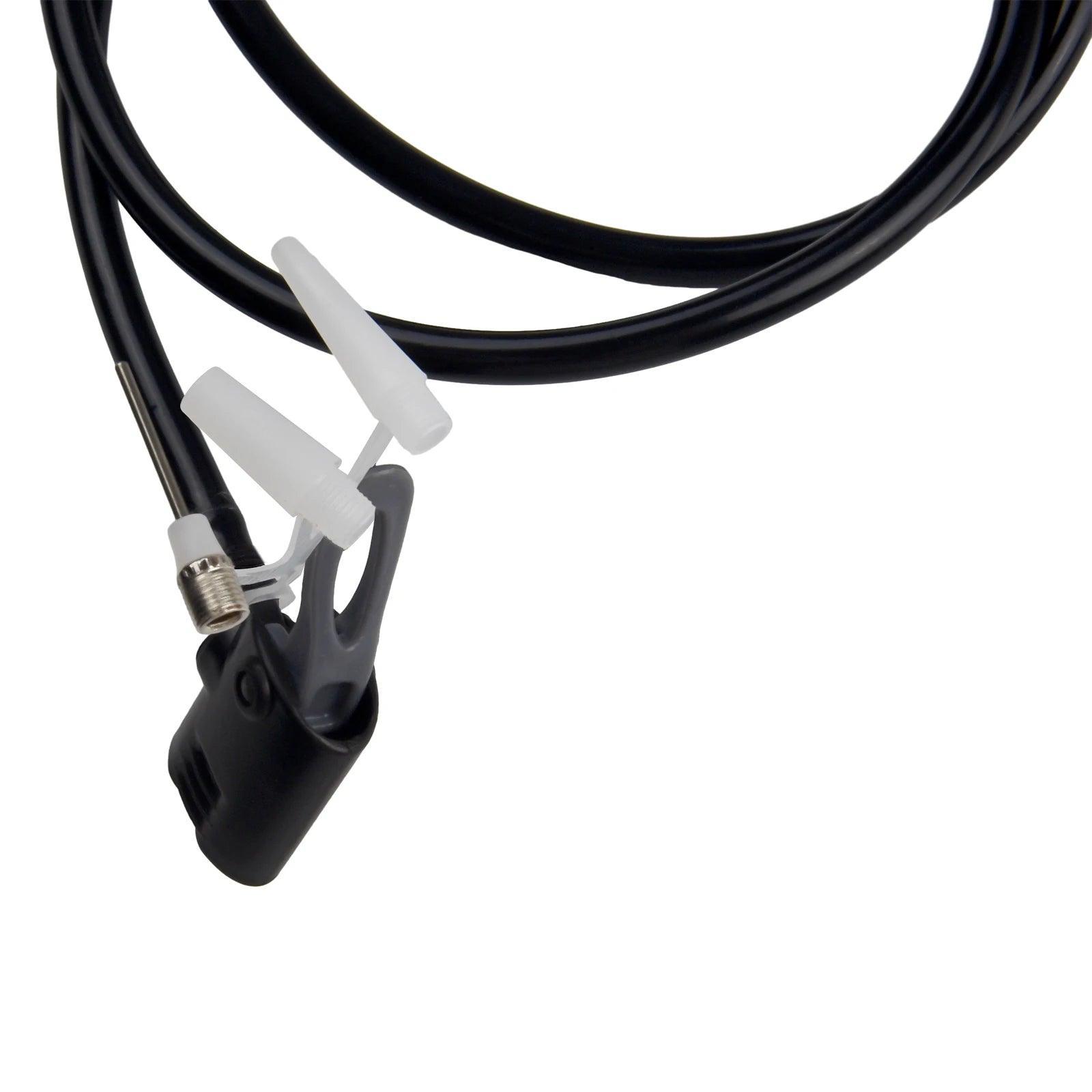 1x Bicycle Air Pump Extension Tube Pump Hot Sale Bicycle Hose Air Pump