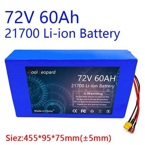 20S 21700 72V 60Ah 80Ah 100Ah ebike Battery Pack,For 84V Electric Bike