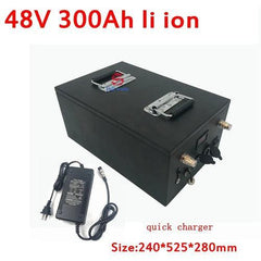 lithium ion 48V 300AH li ion battery for 7000w scooter bike Solar