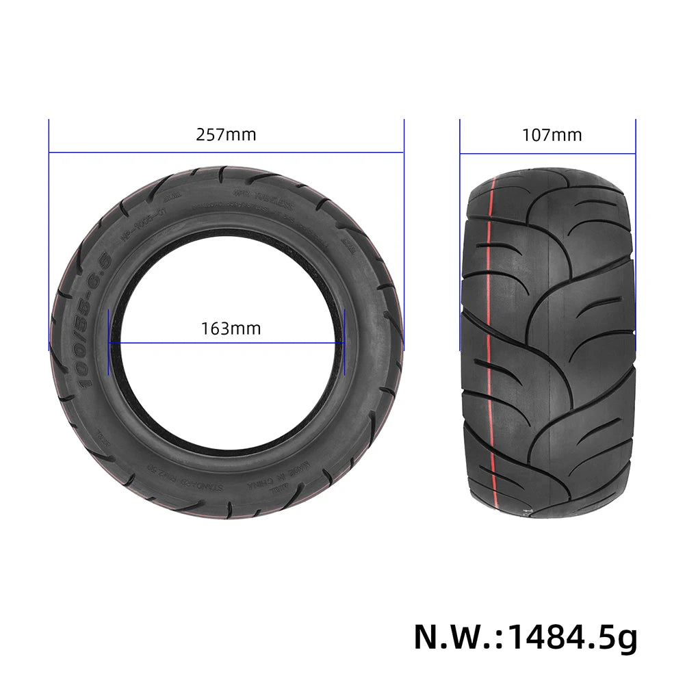 1pc Tire 100/55-6.5 Self-repair Vacuum Tire For Dualtron Ultra2 For