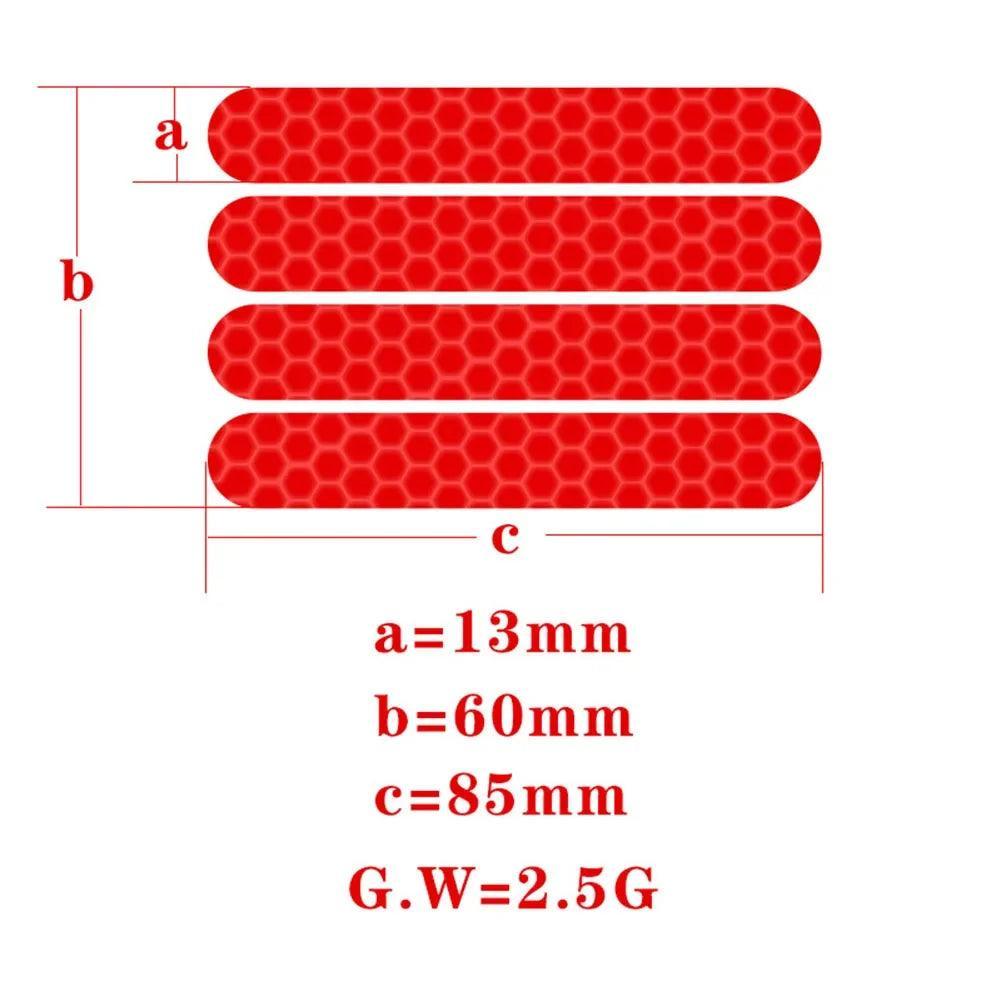 Electric Scooter Anti-cursor Reflective Sticker Waterproof Cycling
