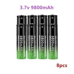 New 18650 Li-Ion battery 9800mah rechargeable battery 3.7V for LED