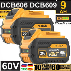 Replacement Battery For DeWalt 20V/60V MAX Li-ion Battery For DeWalt
