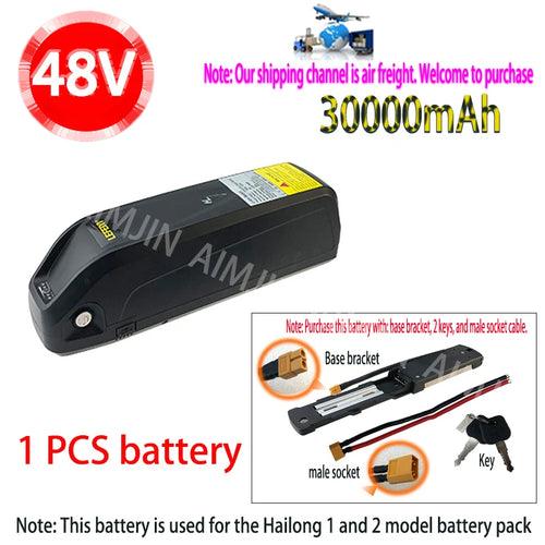 48V 30AH lithium battery for Hailong 1 and 2 model Battery 35A BMS