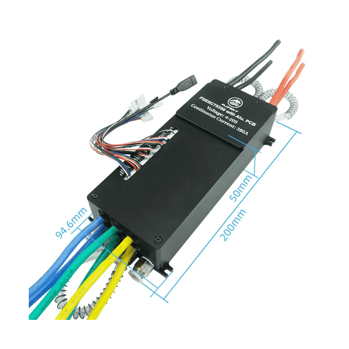 Flipsky FSESC 75350 84V High Current 350A ESC Base on Vesc with