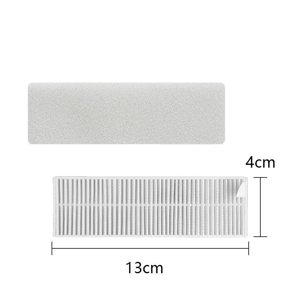 Roller Side Brush Hepa Filter Mop Cloth Bumper Stripe for Xiaomi Mi G1