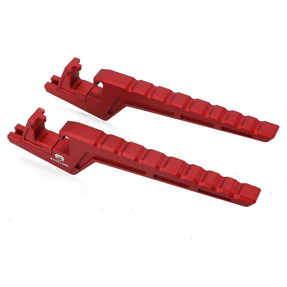 For Surron Passenger Foot Peg Extensions Extended Footpegs Motocross