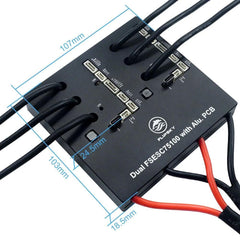 Flipsky Dual 75100 with Aluminum PCB Based on VESC for Electric
