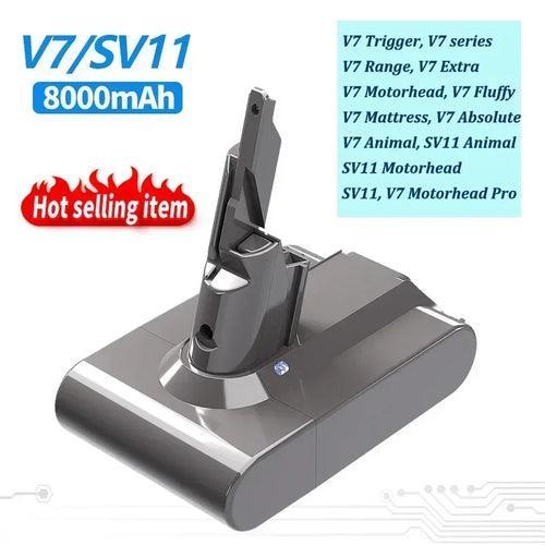 Vacuum Cleaner rechargeable Battery for Dyson V6 V7 V8 V10 11 Series