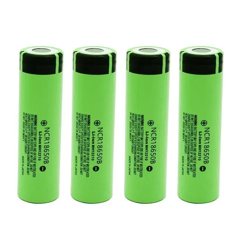 PURFIELD 18650 battery original NCR18650B 3.7V 3400 mah rechargeable