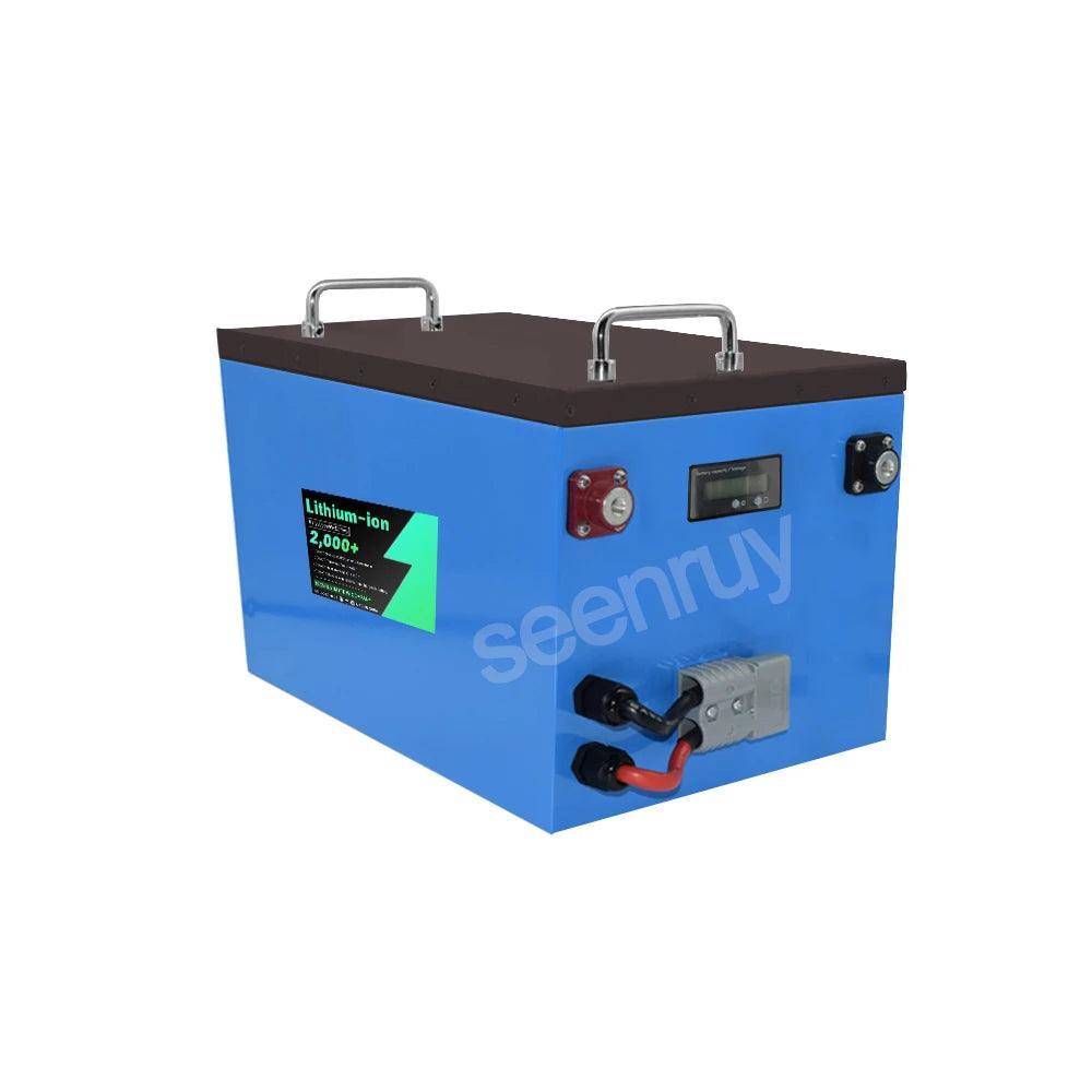 48V 200Ah Li ion With Charger 170A 230A 380A Lithium Polymer Battery