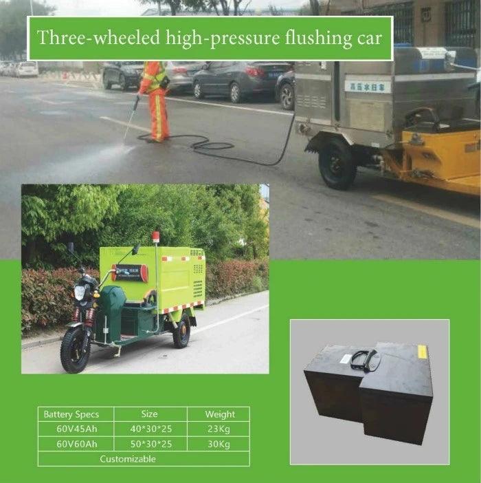Deep Cycle 60V 60ah 80ah Lithium Solar/Car LiFePO4 Storage Battery