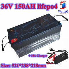 waterproof 36V 150AH lifepo4 lithium battery BMS for 3000w tricycle