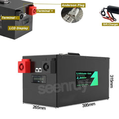 72V 100Ah Li ion With Charger 100A 150A Lithium Polymer Battery