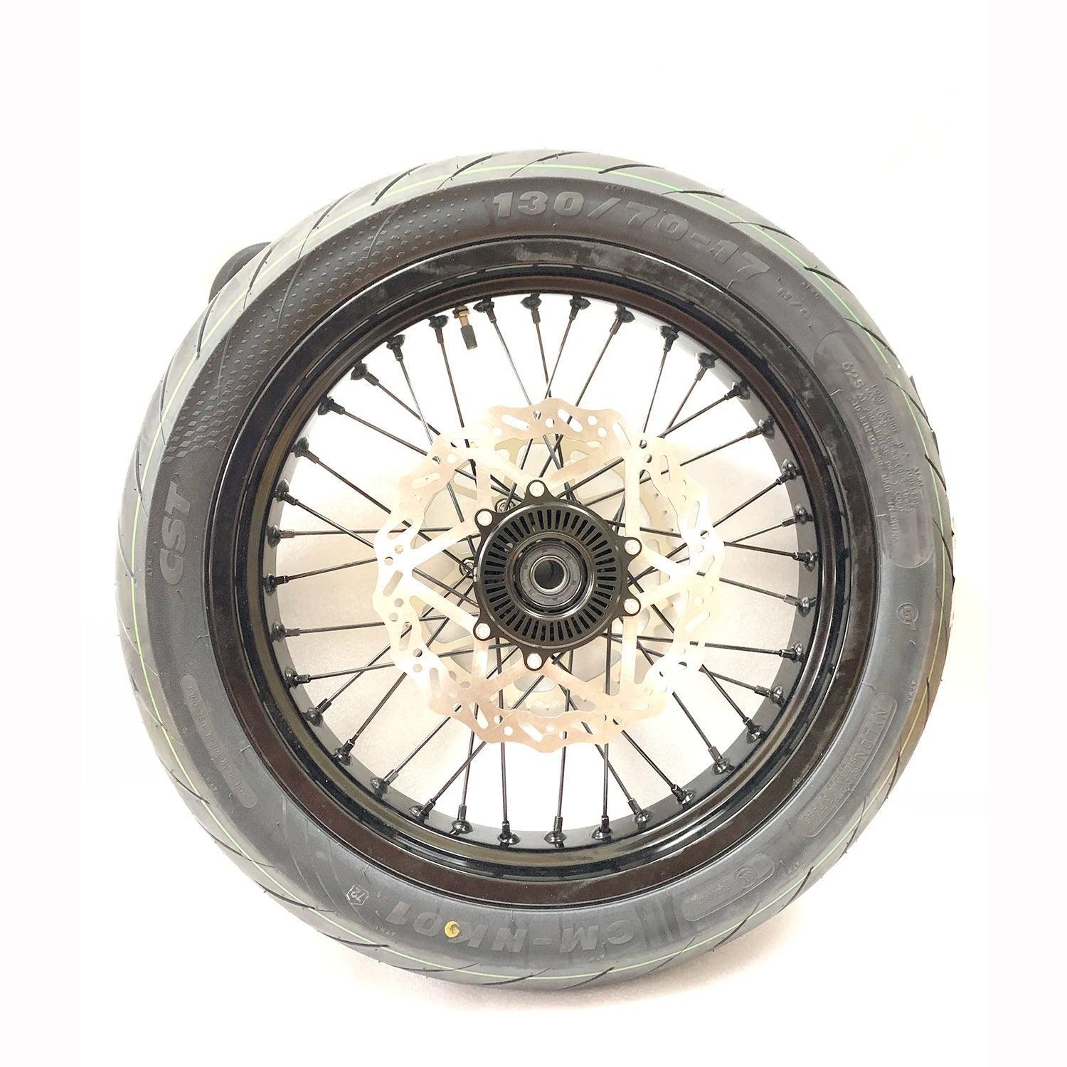 Surron Ultra bee 17inch Tire street conversion wheel assembly front