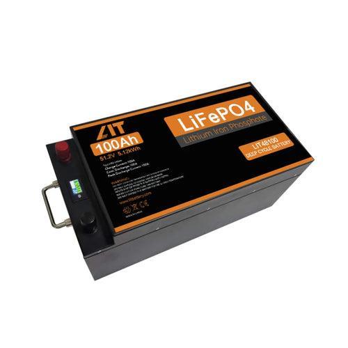 5 Kwh  Deep Cycle Lifepo4 100Ah Lithium Ion Battery For Scooter 48Volt