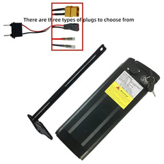 72V 15Ah For Silver Fish Style Electric Bike Battery Lithium With