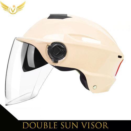 Electric Scooter Helmet Summer Vespa Chopper Motorcycle Helmets Safety