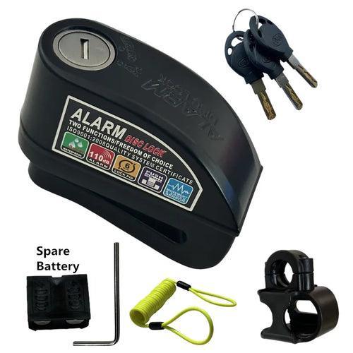 Falante Motorcycle Disc Brake Alarm Lock difunctional waterproof