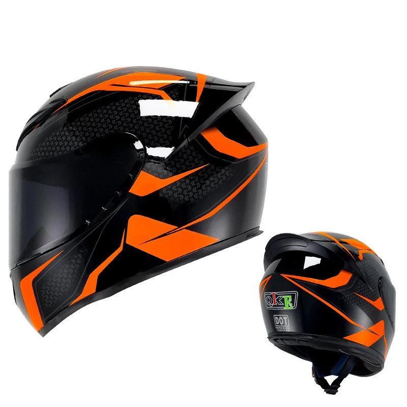 DOT Motorcycle Helmet Full Face Safety Motobike Scooter Casco Moto