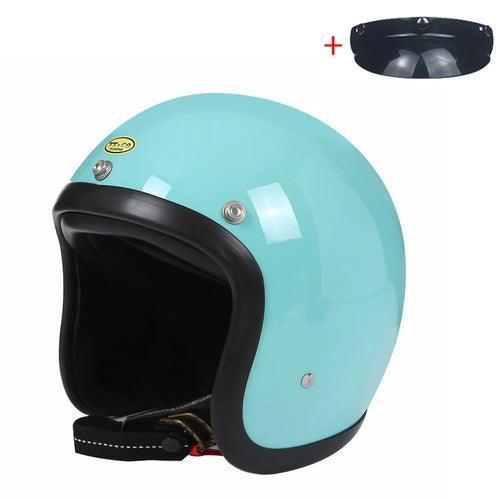 TT&COCASCOS 500TX Vintage Motorcycle Open Face Helmet Japan Technology