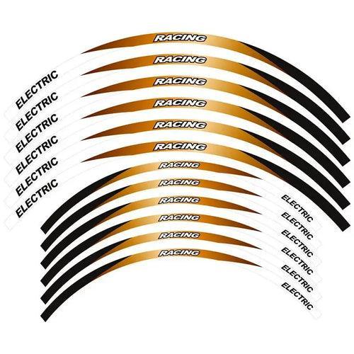 For SUR-RON SURRON Electrlc Bike Off Road Wheel Decals Tape Rim