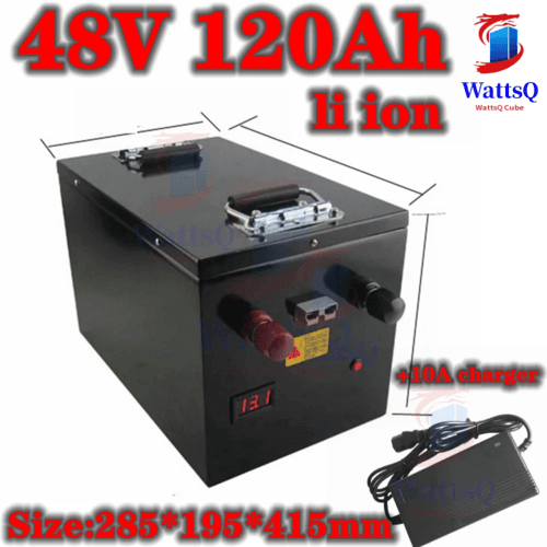 lithium 48V 120AH li ion battery 48v lithium ion With LCD for 3000W
