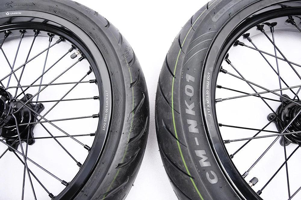 Surron Ultra bee 17inch Tire street conversion wheel assembly front