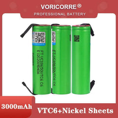 VariCore VTC6 3.7V 3000 mAh 18650 Li-ion Rechargeable Battery