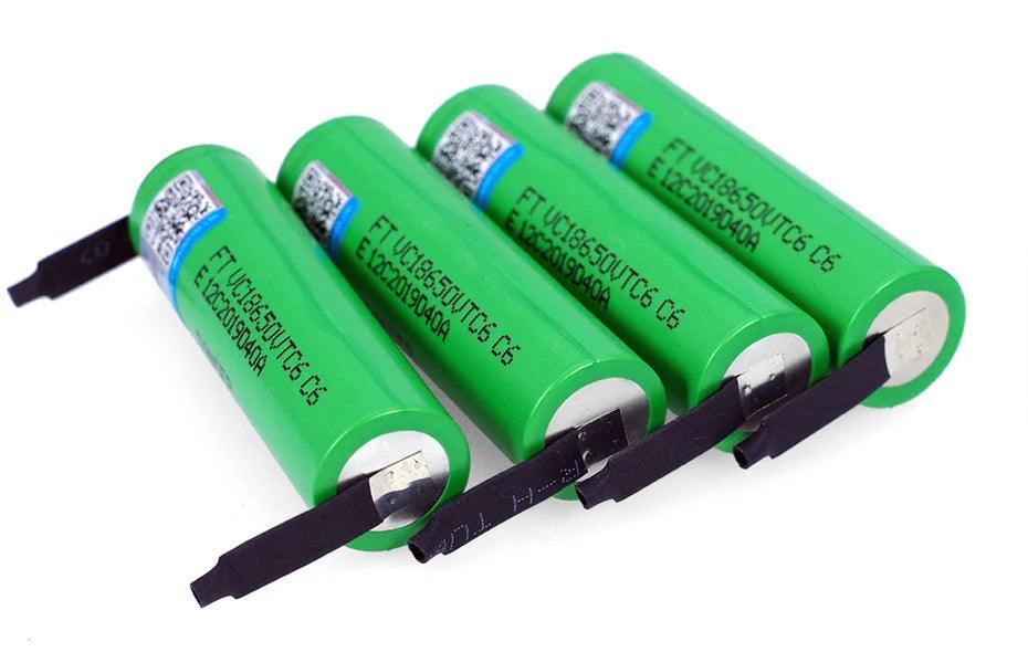 VariCore VTC6 3.7V 3000 mAh 18650 Li-ion Rechargeable Battery